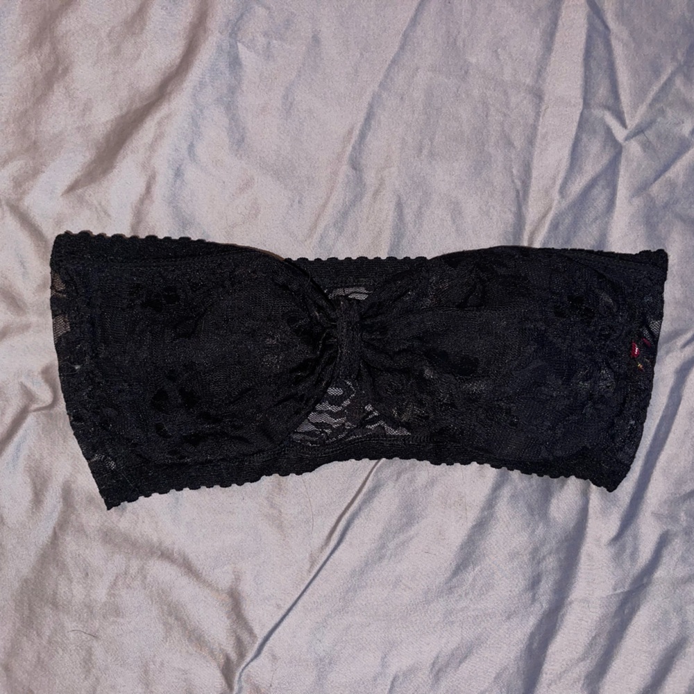 Black Lacey Bandeau